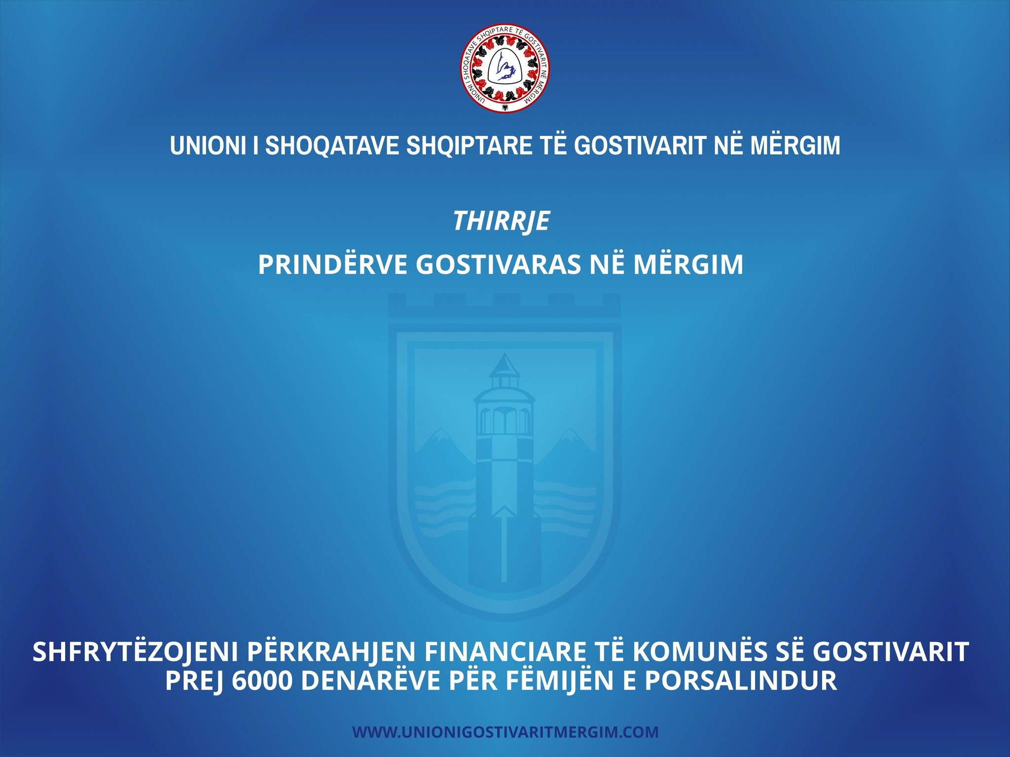 29_01_2025_Komunikata_Unioni_masa 6000 denar_mergimtaret_komuna e Gostivarit